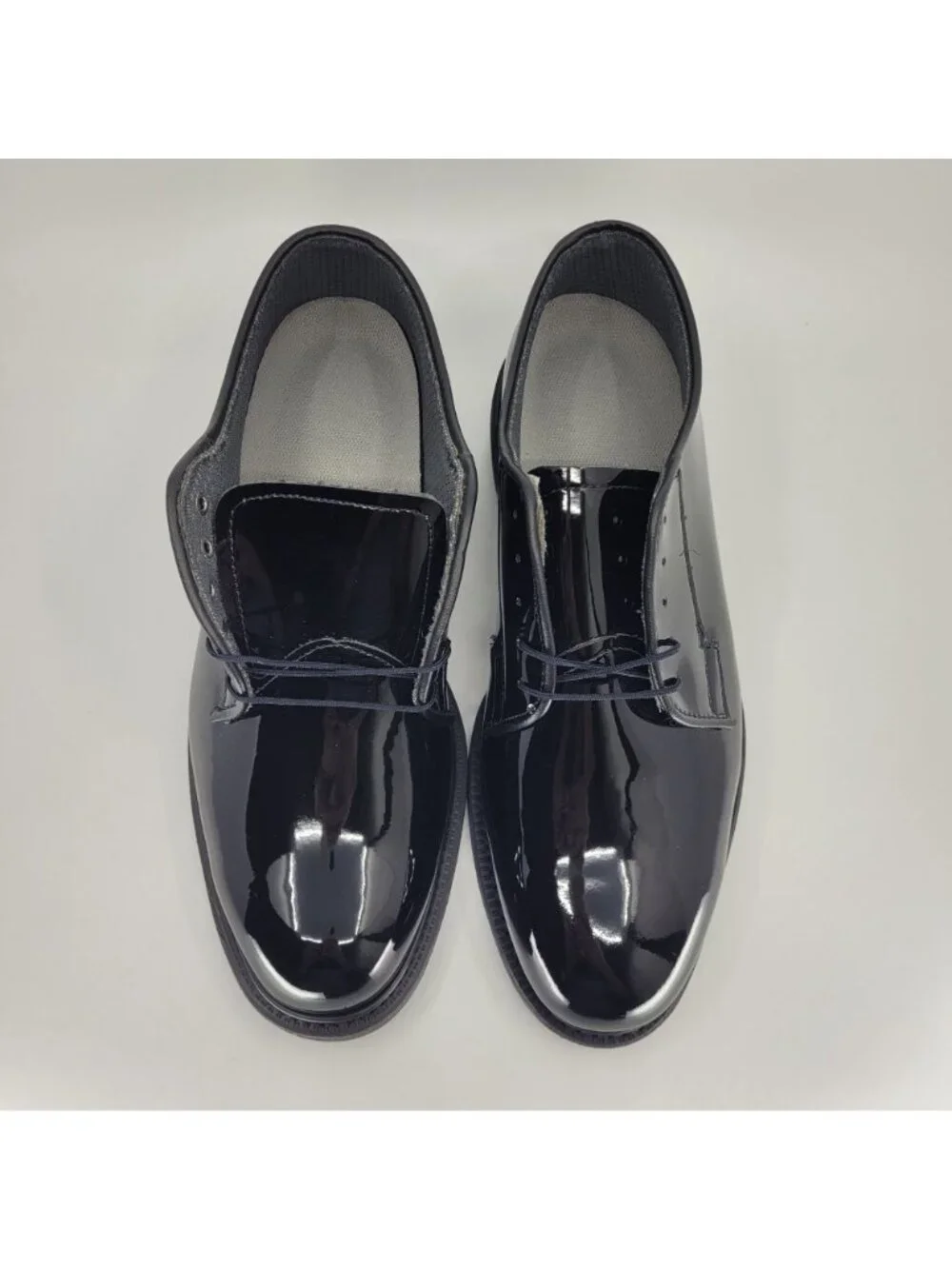 Altama High Gloss Dress Oxfords Military Spec Uniform Men's Size 10 E Wide Shoes